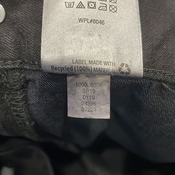 American Rag Ripped Distressed Blue Black Jeans Men’s Sz 38/30 - Picture 12 of 13